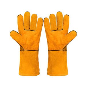 ถุงมือเชื่อมหนังแบบหนาพิเศษ ขายส่ง ถุงมือนิรภัยขายดีที่สุด คุณภาพเยี่ยม ดีไซน์ปี 2026 - Product Image 1