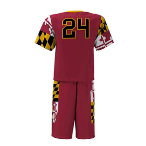 Jersey de Lacrosse para Hombre de Alta Calidad 2026, Cuello en V, Impresión Digital Sublimada, Uniforme de Lacrosse, Tallas Grandes, Ropa Deportiva para Venta en Línea - Product Image 2