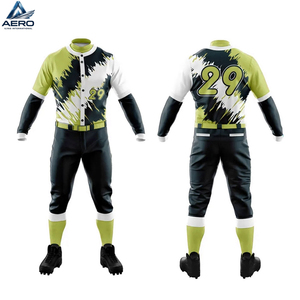 Uniforme de Béisbol de Alto Rendimiento, Sublimado, Estilo Botón, Nuevo, Cómodo, del Mejor Proveedor, Tejido Ecológico, para Equipos - Product Image 4