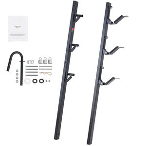 Supporto per Rimorchio da Giardinaggio a 3 Posti con Blocco di Sicurezza per Rimorchi Aperti/Accessori per il Controllo del Carico - Product Image 1