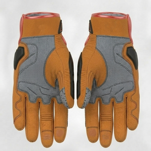 Gants de moto en cuir en gros, gants de moto tactiques robustes, gants de moto style USA - Product Image 3