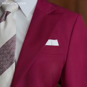 Traje Red Velvet Charm - Confección Femenina de Alta Gama - El Conjunto de 2 Piezas Definitivo |   Hecho en Vietnam - Product Image 2