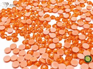 ARIANA - Cristales Ecológicos Termoadhesivos SS30 en Rosa, Blanco, Verde, Naranja Neón, con Reverso Plano, a Granel, Brillantes con Luz UV, para Decoración de Zapatos - Product Image 5
