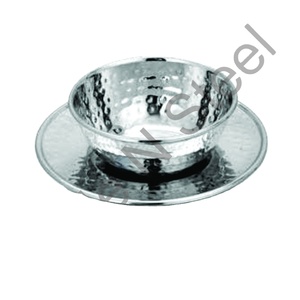 ชามสเตนเลสสีเงินติดผนังแบบคลาสสิกเป็นมิตรต่อสิ่งแวดล้อม - Product Image 1
