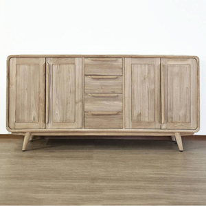 Aparador de Diseño Moderno con 4 Cajones y Puertas, Mueble para Comedor, Cocina o Dormitorio - Product Image 5