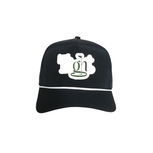 OEM Factory Custom Golf <b>Hat</b> Laser Cut Breathable Rope Cap Performance Adjustable Closure Custom Rubber Patch Logo Vietnam Bulk - Product Image 1