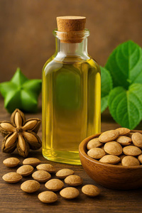 Aceite de Sacha Inchi orgánico a granel de buena calidad, aceite de nueces Inca, aceite de Sacha Inchi Extra Virgen Omega 3/Sra. Lima - Product Image 2