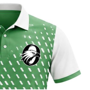 Men's Green <b>White</b> <b>Cricket</b> Jersey Short Sleeve Team Shirt Performance Sports Uniform Outdoor Game Wear <b>Cricket</b> Apparel - Product Image 5