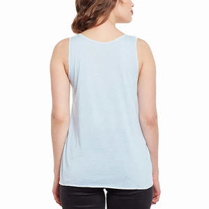 Top sin Mangas para Mujer, Directo de Fábrica, para Uso Casual / Nuevo Top de Moda para Mujer con Logotipo Personalizado al por Mayor - Product Image 3