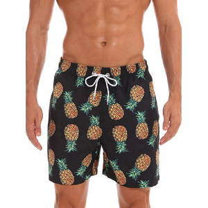 Nouveautés : Shorts de bain pour hommes, imprimés numériquement, pour le sport et la natation, grandes tailles, séchage rapide, écologiques - Product Image 5