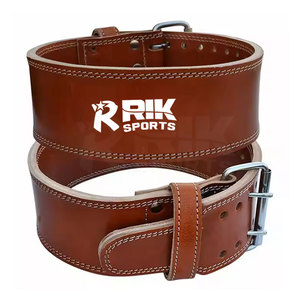 Ceinture de musculation en cuir de vachette épaisse pour la force athlétique et l'haltérophilie – Vente en gros - Product Image 3