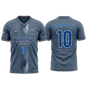 Camiseta de Fútbol Premium de 160 GSM, Ropa Deportiva Transpirable, Logotipo Personalizado con Impresión Digital, Manga Corta, Diseño con Paneles Naranja y Negro - Product Image 4
