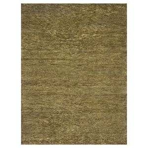 Tapis rectangulaire en laine noué à la main de style moderne contemporain, motif floral personnalisé, technique de boucle et de poils coupés, haut de gamme, pour cuisine, résistant aux animaux domestiques - Product Image 1