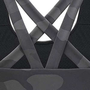 Ensemble de sport pour femme avec soutien-gorge de sport taille haute résistant à l'eau, logo personnalisé, couleur unie, pour gym et fitness, vêtement de sport teint en pièce - Product Image 6