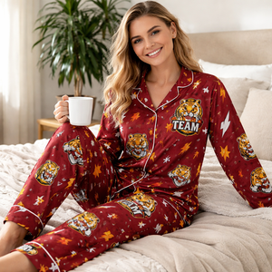 Conjunto de Pijama de Algodón Premium al por Mayor para Mujer - Pedidos al por Mayor Disponibles Directamente del Fabricante - Product Image 6
