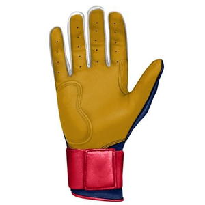 Gants de frappe de baseball en cuir respirant, forte adhérence, pour entraînement jeunes et adultes, vente en gros, LBBG-0027 - Product Image 2