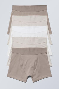 Calzoncillos Boxer de Algodón Transpirable para Hombre, Corte Medio, con Cierre, Antibacterianos, de Secado Rápido, Tallas Grandes, Ajuste Holgado, Ropa Interior Informal, con Logotipo Personalizado - Product Image 6