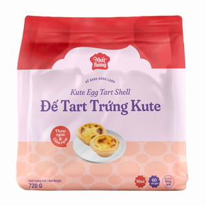 แฟนซีฟู้ดส์ ทาร์ตแบบไม่อบ ผลิตและจำหน่ายโดยตรง ขนมหวานแช่แข็ง ทาร์ตไข่โปรตุเกส ขนาดเล็ก 720 กรัม ฮาลาล รับผลิตแบบ OEM/ODM - Product Image 1