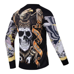 Maillot de VTT pour homme à manches longues, maillot de motocross tout-terrain, maillot de motocross à séchage rapide, respirant et léger - Product Image 4