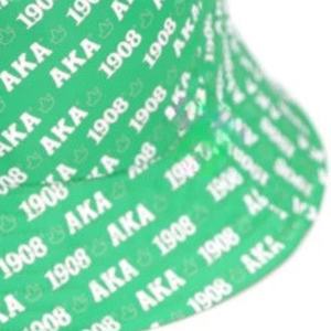 Sombrero de Pescador Personalizado con Estampado Verde, Diseño con Texto Impreso, Sombrero de Sol Informal de Algodón, Unisex, para Verano, Playa, Viajes, Moda - Product Image 5