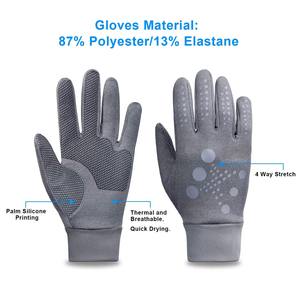 Guantes Unisex de Medio Dedo con Protección UV, de Cuero y Malla, con Cierre de Gancho y Bucle, Universales para Todas las Estaciones, Cómodos, Transpirables y Modernos - Product Image 2