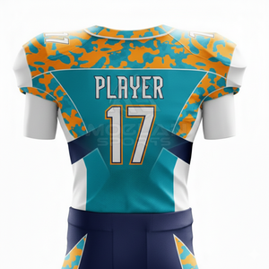 Uniforme de Fútbol Americano Personalizado de Alta Calidad 2026 |   Camiseta Unisex de Manga Corta con Color Personalizado |   Impreso, Transpirable, de Secado Rápido, OEM - Product Image 5
