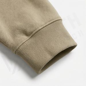 Sudadera con Capucha Oversize de Algodón Liso Teñido y Bordado, Servicio OEM de Impresión DIY, Sudadera Suave de Alta Calidad, Color Personalizado - Product Image 6