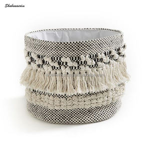 Nouvelle Collection nouveau Style Boho panier décoration de la maison tissé à la main panier de rangement mur panier décoration Boho de haute qualité - Product Image 6