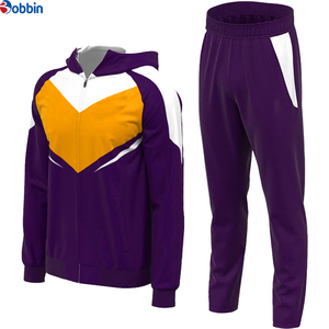 Conjunto de Chándal de Fútbol para Hombre, Chaqueta de Fútbol con Capucha y Cremallera Sublimada, Conjunto de 2 Piezas, Traje de Fútbol para Hombre para Todas las Temporadas - Product Image 5
