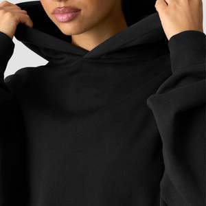 Sudadera con Capucha Extra Grande para Mujer, Personalizada, 100% Algodón, Felpa Francesa, con Bolsillo Delantero, Marca Privada OEM - Product Image 2