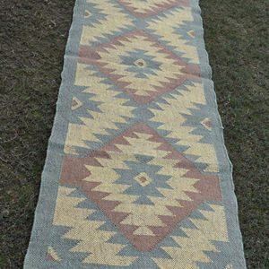 Alfombra de yute premium para escaleras, tejida a mano, reversible, estilo Kilim, para interiores minimalistas escandinavos, compra al por mayor - Product Image 1