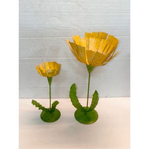 Wholesale Metal <b>Tree</b> Candle Holder Antique Iron Leaf Taper Candlestick Table Centerpiece Decorative Rust Finish Candelabra Stand - Product Image 4