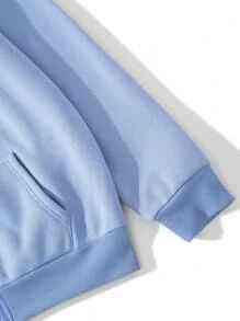 เสื้อฮู้ดดี้หนานุ่มแบบเต็มตัว พร้อมซิปยาวเรียบลื่น กระเป๋าขนาดใหญ่ และดีไซน์ด้านในที่อบอุ่นเพื่อความสบายตลอดวัน - Product Image 3