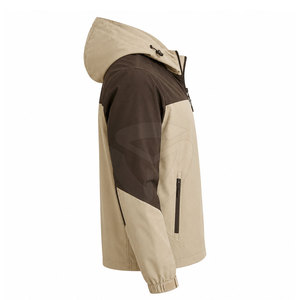 Chaqueta cortavientos para hombre con tela ligera y ajuste cómodo para actividades al aire libre y uso diario informal. - Product Image 3