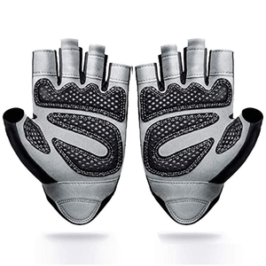 Gants de musculation personnalisés pour l'entraînement en force, conçus avec une paume rembourrée, un dos respirant et un logo - Product Image 4