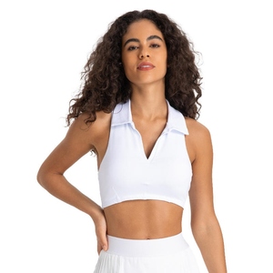 Ensemble de sport OEM 2 pièces imprimé grande taille léger et respirant avec soutien-gorge de sport à coussinets et jupes de golf/tennis pour femme - Product Image 6