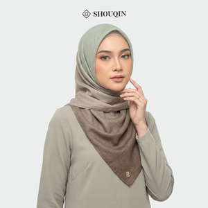 Shouqin Aurora Square Vol.2 Élégant Foulard Carré de Mariage Découpé au Laser pour Femmes Musulmanes Hijab Vente en Gros - Product Image 4