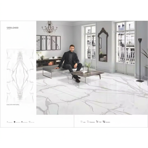 Dalles en pierre frittée Vistaar Siena Marble 1200x2400mm résistantes aux acides pour comptoirs de cuisine de luxe, murs, halls et extérieurs - Product Image 3