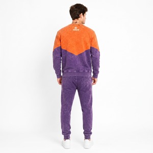 Sudadera de Cuello Redondo para Hombre, Lavada al Ácido, de Manga Larga, Oversize, de Algodón Suave, Ropa Casual con Servicio OEM ODM - Product Image 3
