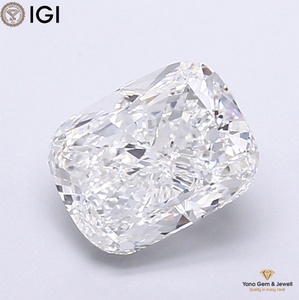 Diamant de laboratoire CVD certifié IGI, 2,00 carats, taille coussin, couleur E, clarté VVS1, pour collection de pendentifs élégants - Product Image 1