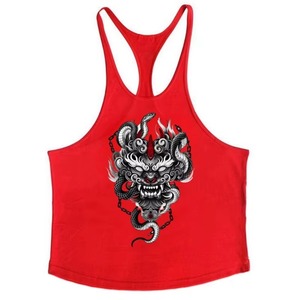 Men's Performance Tank Top Quick Dry Sleeveless Gym Vest Breathable <b>Running</b> Fitness Shirt Lightweight Sportswear Bulk - Product Image 2