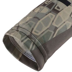 เสื้อตกปลาป้องกันแสงแดด UPF 50 แบบสั่งทำขายส่ง พิมพ์ลายแบบซับลิเมชั่น พร้อมช่องสำหรับนิ้วโป้งที่ข้อมือ ผลิตจากผ้าสแปนเด็กซ์/โพลีเอสเตอร์ - Product Image 2