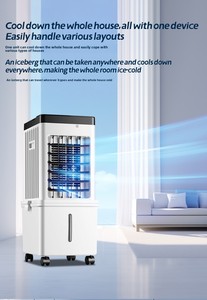 Refroidisseur d'air évaporatif monté sur toit en Chine, refroidisseur d'air pour chambre froide, refroidisseur d'air élégant, ventilateur de refroidissement pour panneau électrique Air Trek - Product Image 3