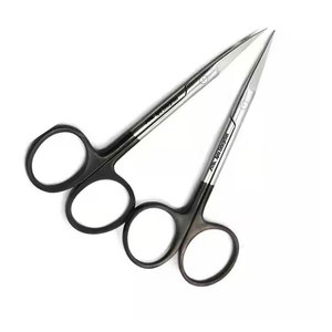 Tijeras Micro Iris de Doble Curvatura TC de Alta Calidad, Rectas y Curvas, de Acero Inoxidable, con Hojas Afiladas, Instrumento Quirúrgico de Precisión - Product Image 6