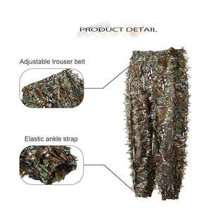 <b>Men's</b> <b>Camo</b> Hunting Suit Full Sleeve Windproof Soft Shell Zipper Design Outdoor Autumn Wear - Product Image 4