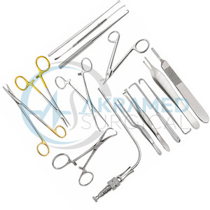 Juego de Instrumentos Quirúrgicos para Cirugía de Oído de Primera Calidad, 15 Piezas, Certificado CE, Instrumentos Quirúrgicos de Acero Inoxidable para Otorrinolaringología y Otología - Product Image 6