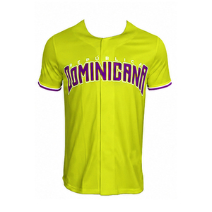 Camiseta de Béisbol Unisex de Estilo Profesional, 100% Poliéster, Personalizable con Nombres de Equipo en la Parte Delantera, Camiseta de Alta Calidad para Práctica y Juego - Product Image 1