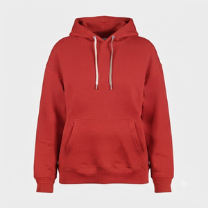 Sudadera con Capucha Unisex Color Lavanda, Corte Holgado, Felpa de Algodón, Diseño Casual con Bolsillos, Tejido de Punto, Manga Larga, Estilo Otoñal - Product Image 6