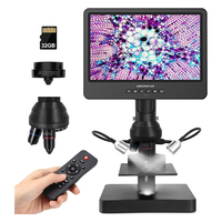AD269S-M 10,1-Zoll LCD IPS Bildschirm HDMI 5 Linsen 20X-5000X Digitalmikroskop