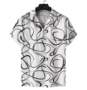 Camisa Hawaiana de Manga Corta para Hombre, Última Moda, Venta al por Mayor - Product Image 6